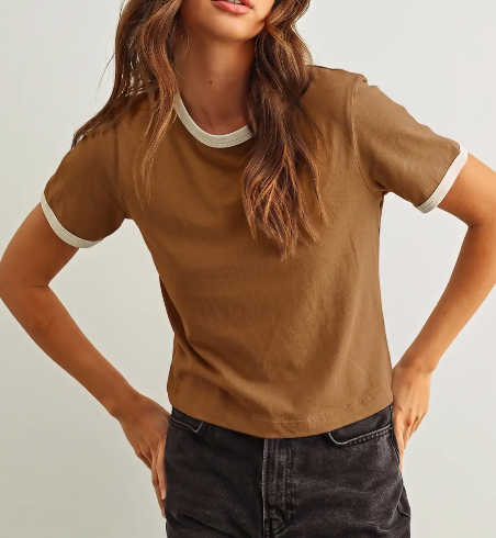 Forever Summer Basic Tee (Coco)