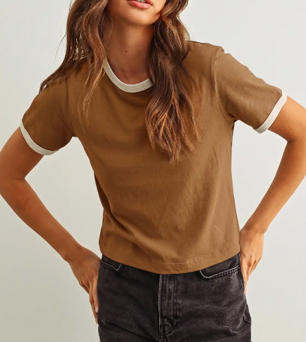 Forever Summer Basic Tee (Coco)