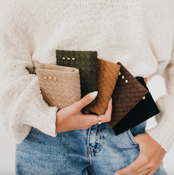 Luxe Suede Wallet