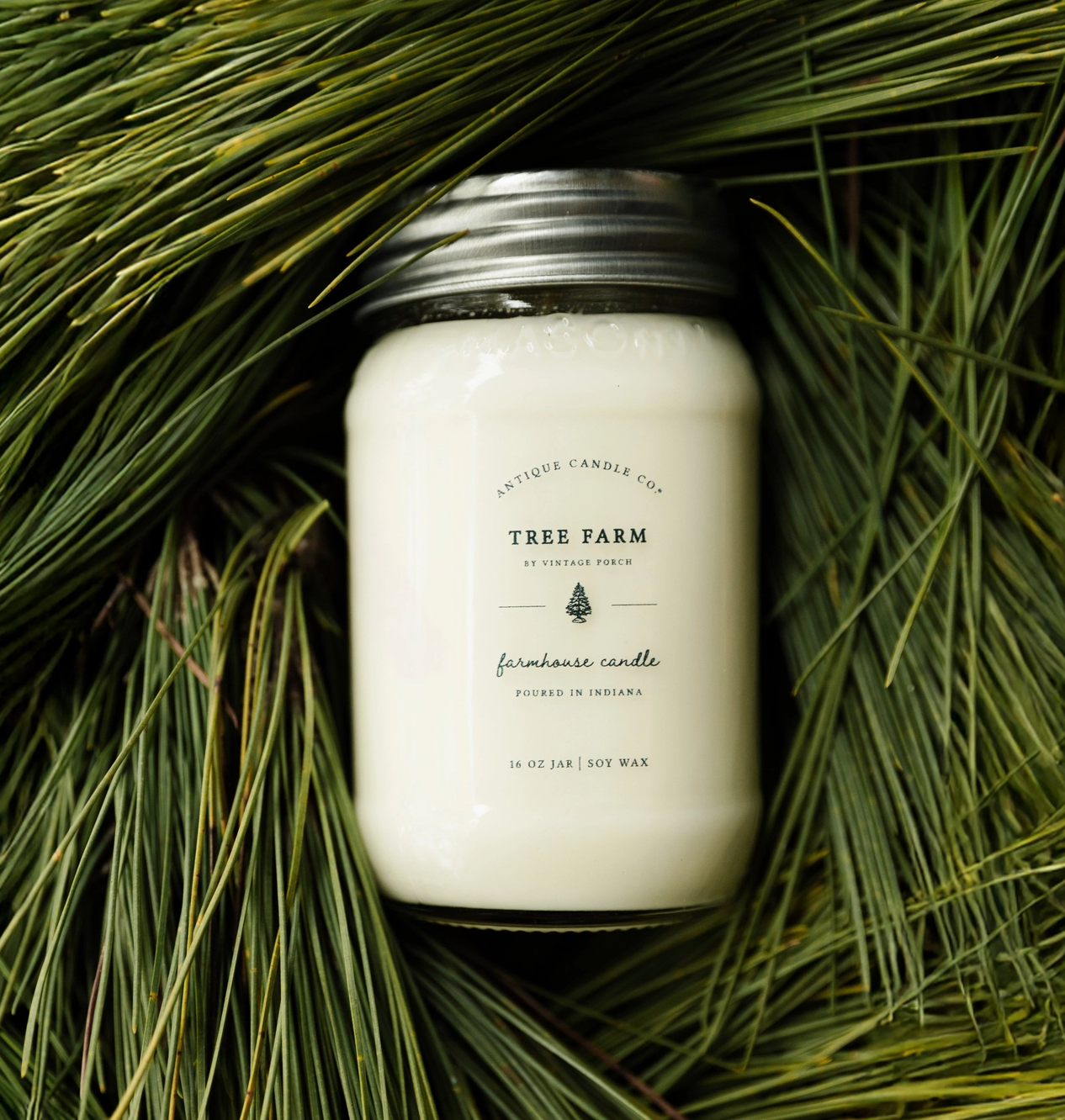 (PRE-ORDER) Tree Farm 16oz Mason Jar Candle