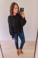 Weaved Together Sweater (Teal)