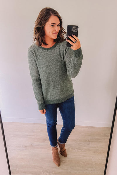 Western Proper Sweater (Forest)