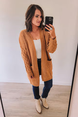 Autumn Calls Cardigan (Ochre)