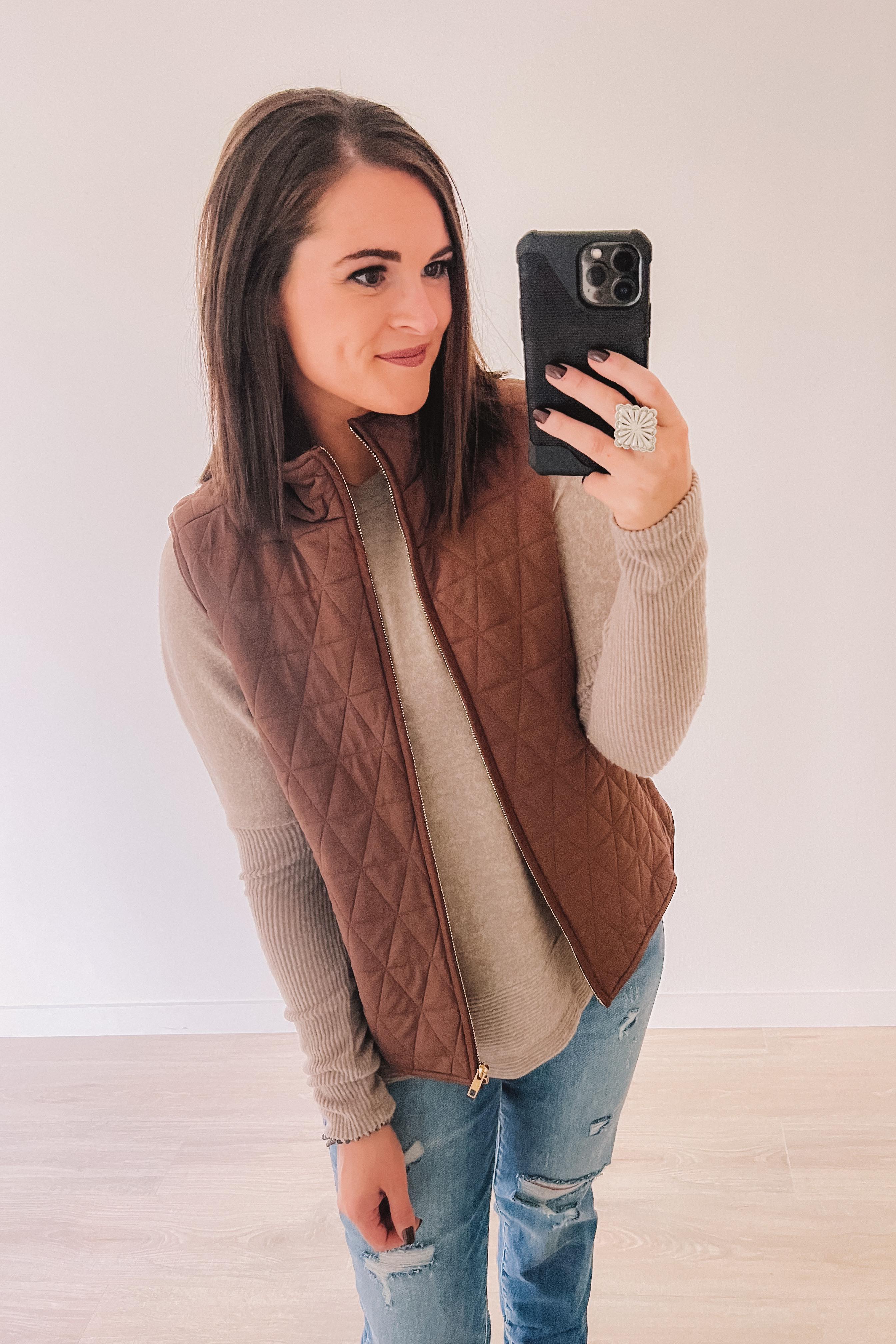 Best Season Vest (Brown)