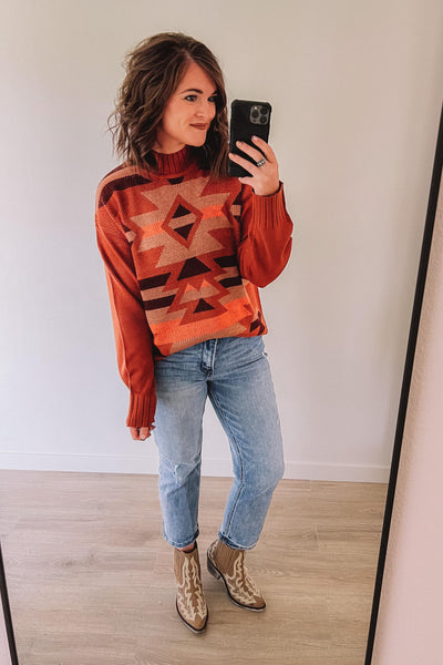 Revival Sweater (Rust)