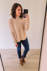 Comfortable Charm Sweater (Taupe)