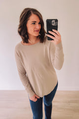 Cozy Town Sweater (Oatmeal)