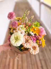 BI-WEEKLY Wrapped Bouquet Subscription (SIX Bouquets During The Months of June-September)