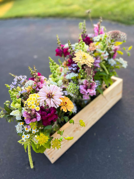 Monthly Subscription (FOUR Arranged Mason Jar Bouquets)