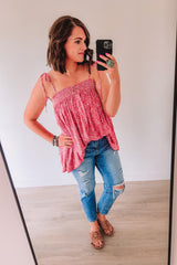 (SALE) Hit The Back Roads (Fuschia)