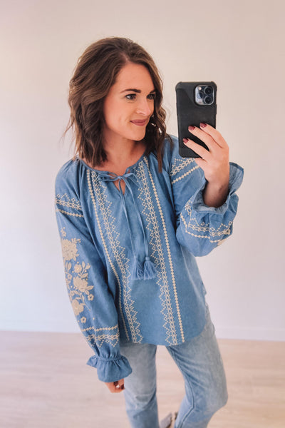 Joyful Chambray
