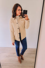 Quilted Jacket (Natural)