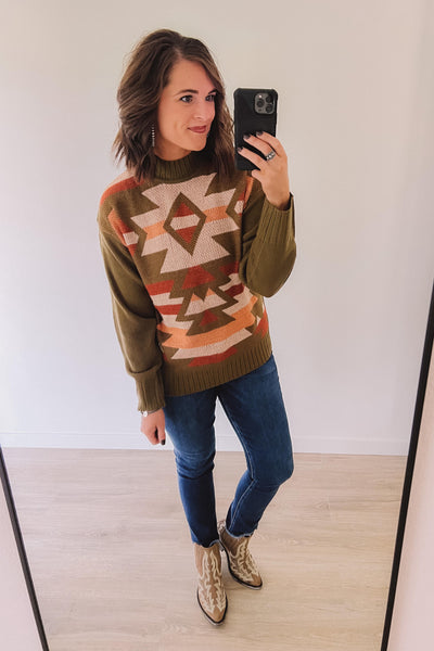 Revival Sweater (Olive)