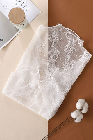 Lace Long Sleeve (White)