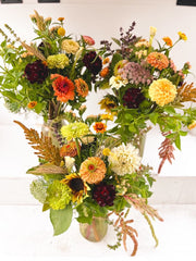 THREE MASON JAR Bouquet  Subscription (During the months of July-September)
