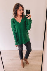 (SALE) Sweater Weather (Green)