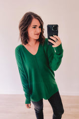 (SALE) Sweater Weather (Green)