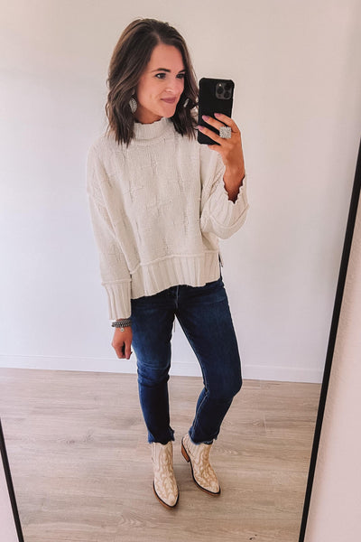 Walk By Faith Sweater (Off White)