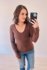 With Ease Basic Top (Cocoa)