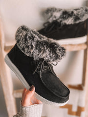 (SALE) Boots With The Fur (Black)