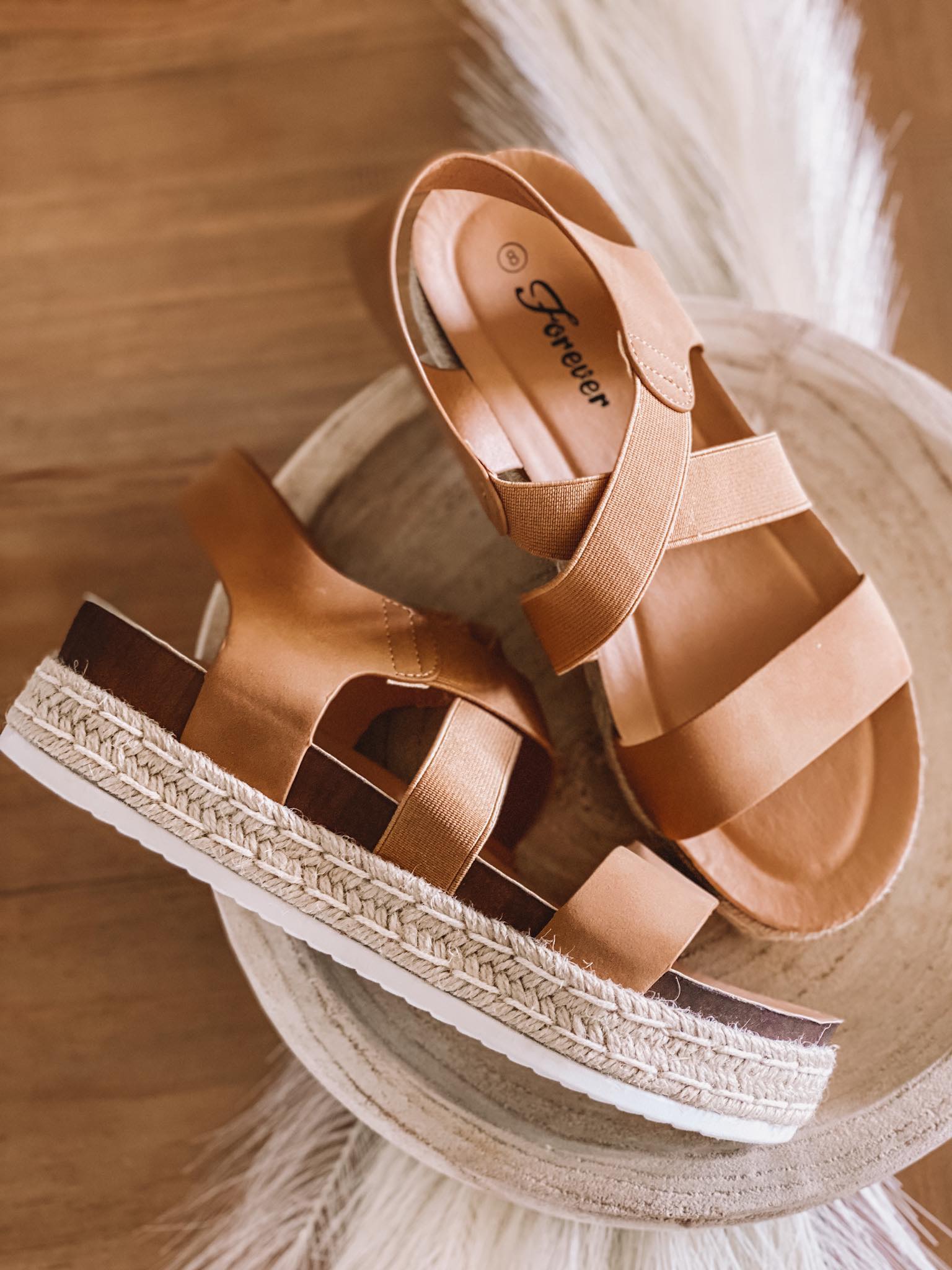 (SALE) Go For A Stroll Sandals (Tan)