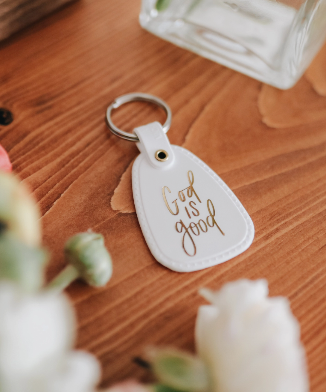 God Is Good Keychain