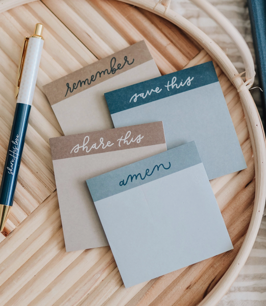 Jewel Tone Bible Study Sticky Notes