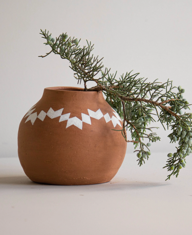 Dax Terracotta Bud Vase