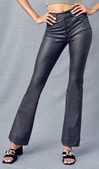 (SALE) KanCan High Rise Leather Pants (Harlow)