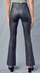 (SALE) KanCan High Rise Leather Pants (Harlow)