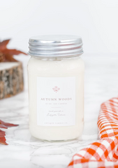 Autumn Woods 16oz Mason Jar Candle