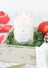 Christmas Day 16oz Mason Jar Candle