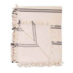 Taylor Three Stripe Throw Blanket