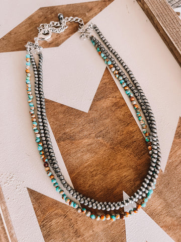 Three Strand Ranchero Necklace